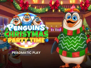 Penguins Christmas Party Time icon